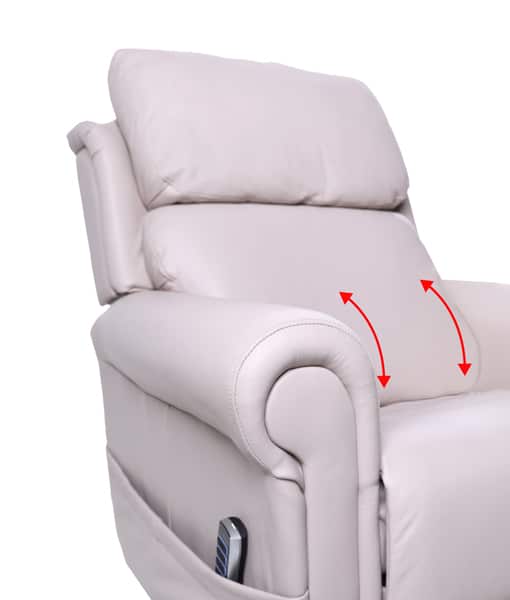 Royale Chadwick Oxford Plush Leather Lift Chair Quad Motor (2 Colour Options)