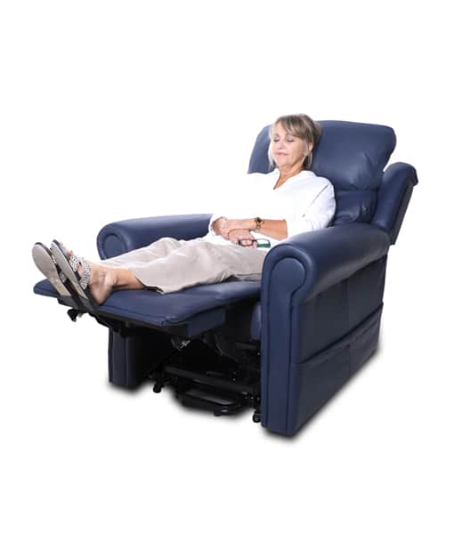 Royale Chadwick Oxford Plush Leather Lift Chair Quad Motor (2 Colour Options)