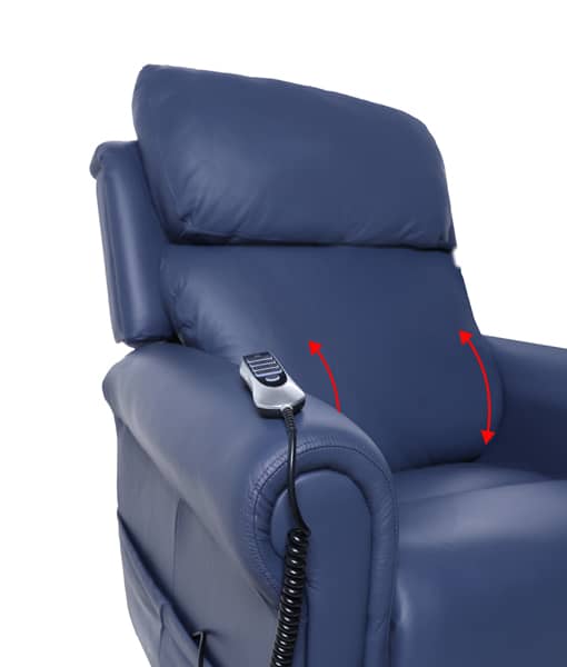 Royale Chadwick Oxford Plush Leather Lift Chair Quad Motor (2 Colour Options)
