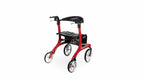 Hero Medical Outdoor Lite Seat Walker (Aluminium) - Medium Size Red