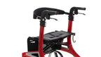 Hero Medical Outdoor Lite Seat Walker (Aluminium) - Medium Size Red
