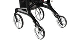 Hero Medical Outdoor Lite Seat Walker (Aluminium) - Medium Size Black