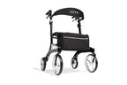 Hero Medical Outdoor Lite Seat Walker (Aluminium) - Medium Size Black