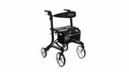 Hero Medical Outdoor Lite Seat Walker (Aluminium) - Tall Size Black