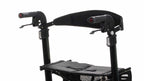 Hero Medical Outdoor Lite Seat Walker (Aluminium) - Tall Size Black