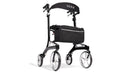 Hero Medical Outdoor Lite Seat Walker (Aluminium) - Tall Size Black