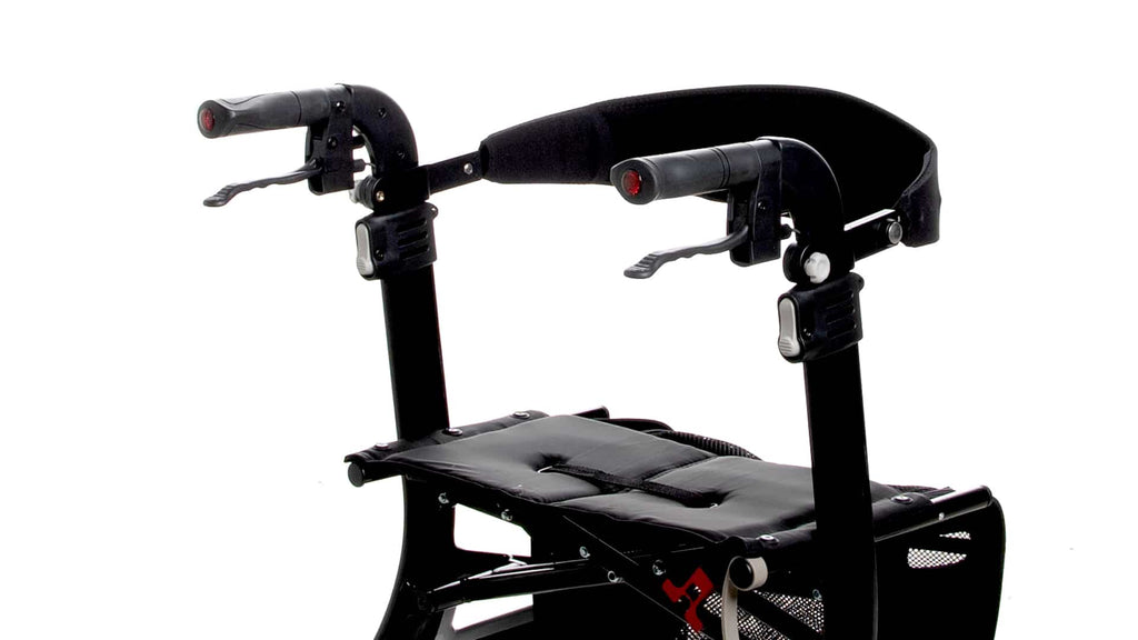 Hero Medical Outdoor Lite Seat Walker (Aluminium) - Low Size Black