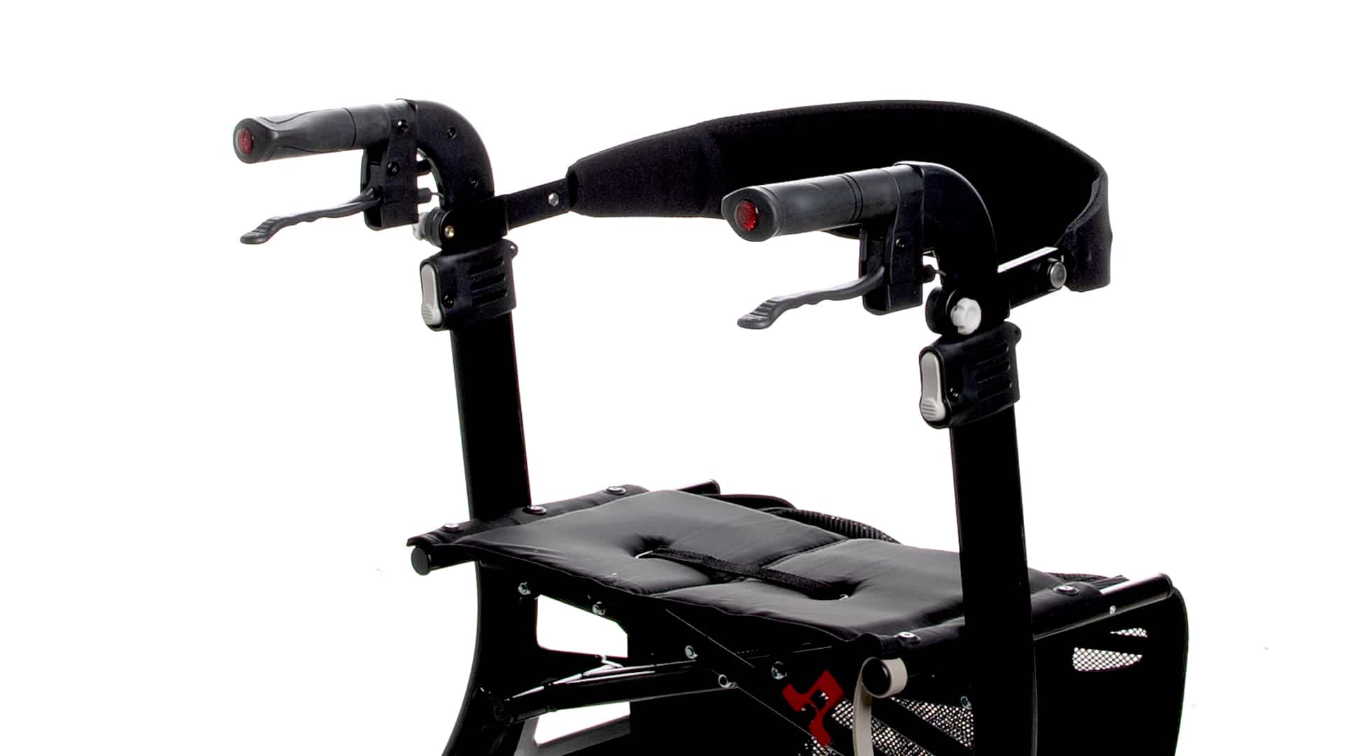 Hero Medical Outdoor Lite Seat Walker (Aluminium) - Low Size Black