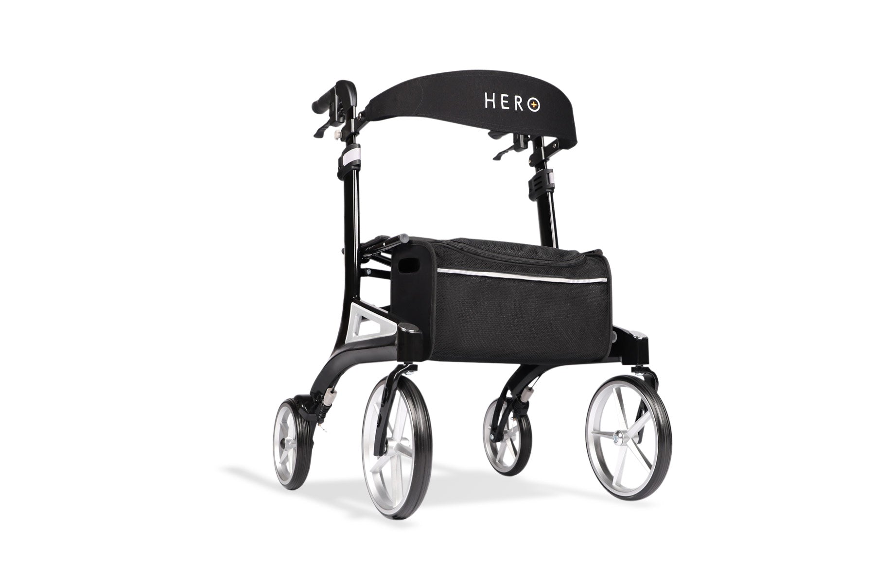 Hero Medical Outdoor Lite Seat Walker (Aluminium) - Low Size Black