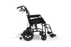 Hero Medical Wheelchair Premium Comfy Lite 18" Transit - Matte Black