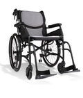 Hero Medical Wheelchair Premium Comfy Lite 18" Self Propelled - Matte Black