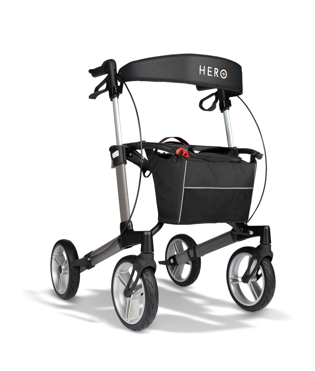 Hero Medical Euro Lite Seat Walker (Aluminium) - Standard Seat 57cm