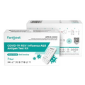Fanttest RSV/ Covid 19 / Influenza A&B 4-in-1 Combo Antigen Test Kit (1 x Test Pack)