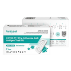 Fanttest RSV/ Covid 19 / Influenza A&B 4-in-1 Combo Antigen Test Kit (1 x Test Pack)