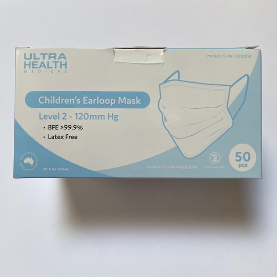 Children Surgical Face Masks  Level 2 | (1x Box / 50 Masks)