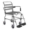 ASPIRE Attendant Propelled Commode - Swing Away Footrests - 460 mm Wide