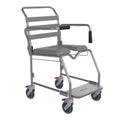 Attendant Propelled Commode - Weight Bearing Platform - 460 mm Wide