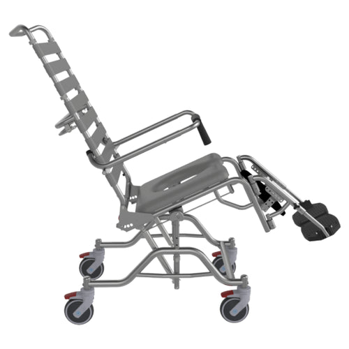 ASPIRE Tilt & Recline Commode - Attendant Propelled - 530mm Wide