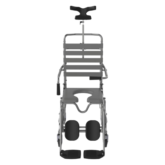 ASPIRE Tilt & Recline Commode - Attendant Propelled - 460mm Wide
