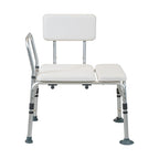 ASPIRE Bath Transfer Bench - Padded Seat & Back