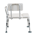 ASPIRE Bath Transfer Bench - Padded Seat & Back