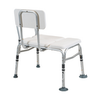 ASPIRE Bath Transfer Bench - Padded Seat & Back