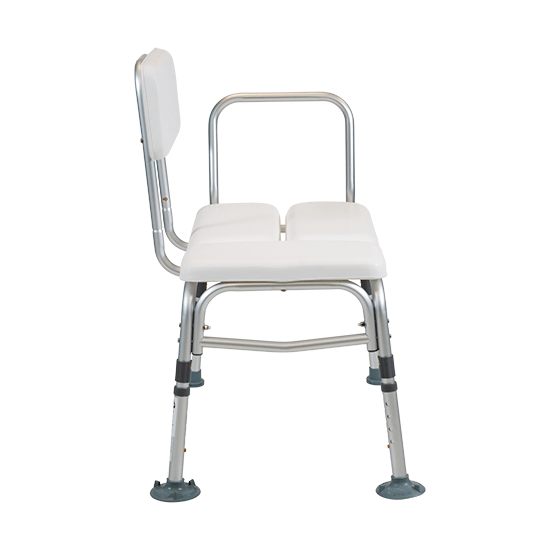 ASPIRE Bath Transfer Bench - Padded Seat & Back