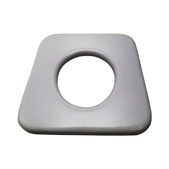 ASPIRE Over Toilet Aid - Clip On Padded Seat - Closed