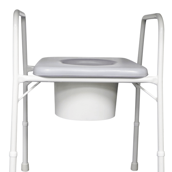 ASPIRE Over Toilet Aid - Clip On Padded Seat - Closed