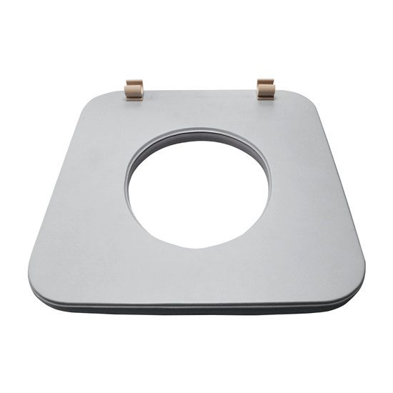 ASPIRE Over Toilet Aid - Clip On Padded Seat - Closed