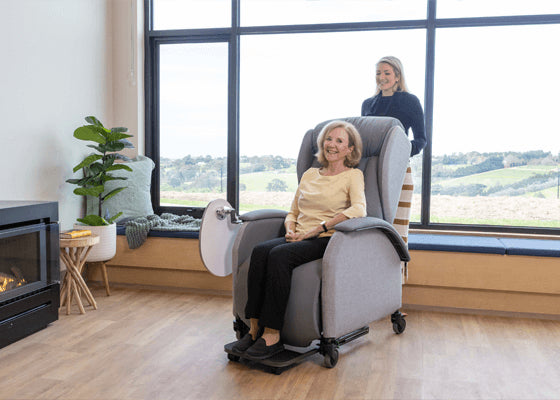 ASPIRE Cove Pressure Relief Chair - Protective Weightbearing Footrest