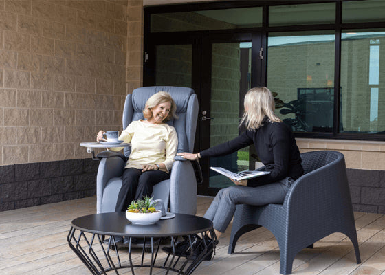 ASPIRE Cove Pressure Relief Chair - Utility/Tray Table