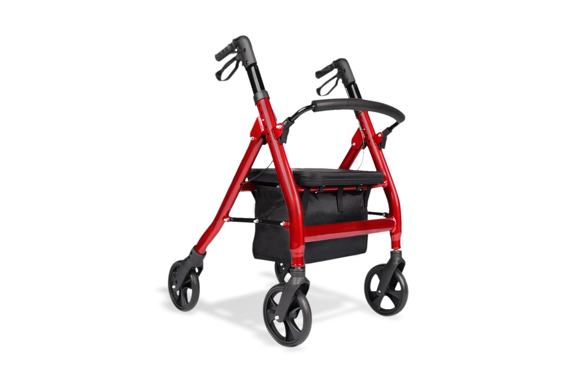 Royale Medical 8″ Premium Bariatric Seat Walker - Burgundy (2 Sizes)