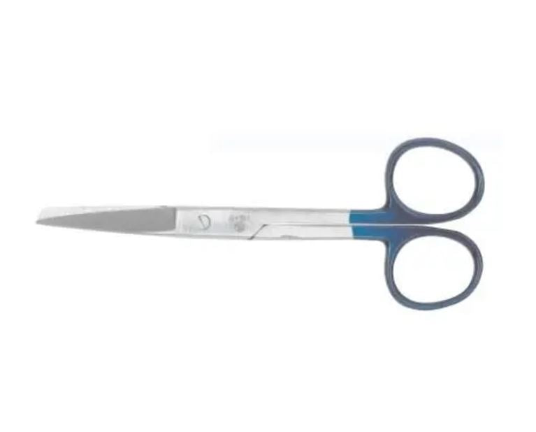 Scissors, Sharp/Blunt, Sterile, 12.5cm