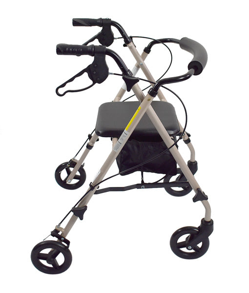 Hero Medical Ultra Light Rollator Walker - Gold 5kg