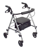 Hero Medical Ultra Light Rollator Walker - Silver 5kg
