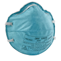 3M 1860 Cupped Teal Respirator - Small (1Box/20Masks)