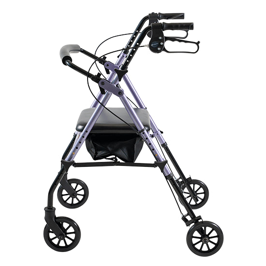 ASPIRE FLEX 6 Adjustable Seat Walker 6" Wheels (2 Colours)