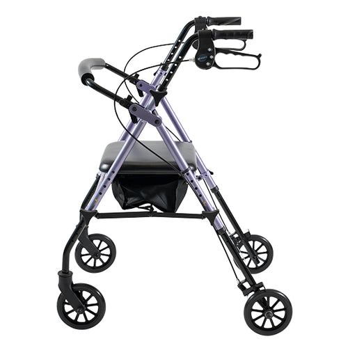 ASPIRE FLEX 6 Adjustable Seat Walker 6" Wheels (2 Colours)