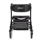 ASPIRE STRIDE Adjustable Height Seat Walker - Marble Red/Black