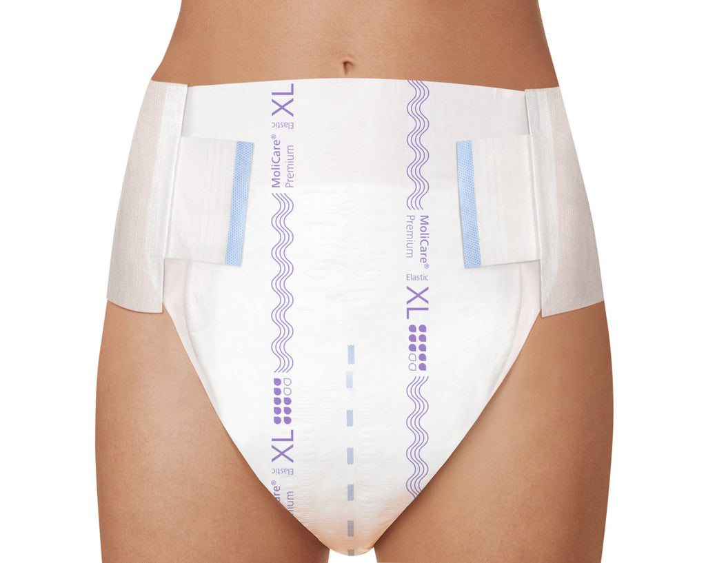 Molicare Premium Elastic X-Large 8 Drops. Continence Care 140cm-175cm 3591ml (14pcs/Pack)