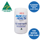 AusMed Health | Anti-Bacterial Hand and Surface Wipes | Biodegradable (100 X-Large Wipes)