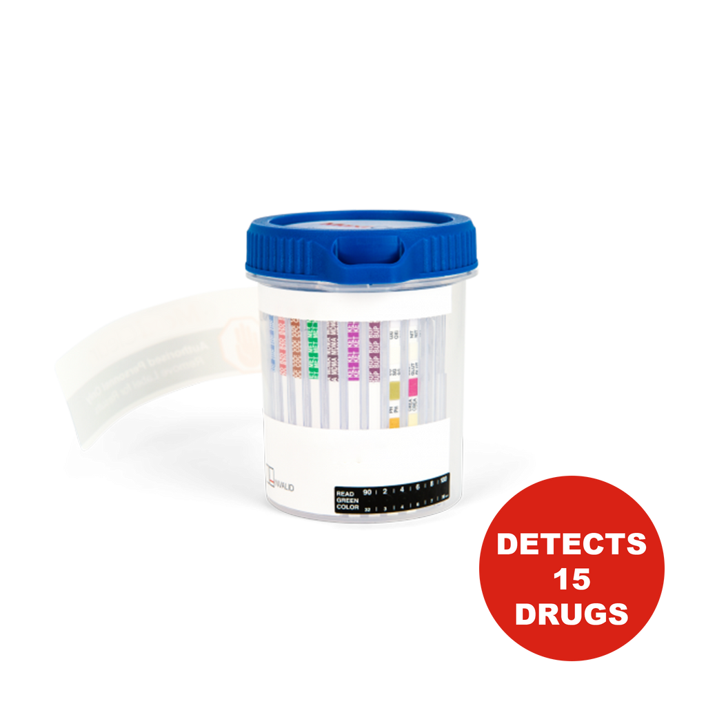 Maxi Clear | Urine Drug Test Cup | Detects up to 15 Drugs (1 Test)