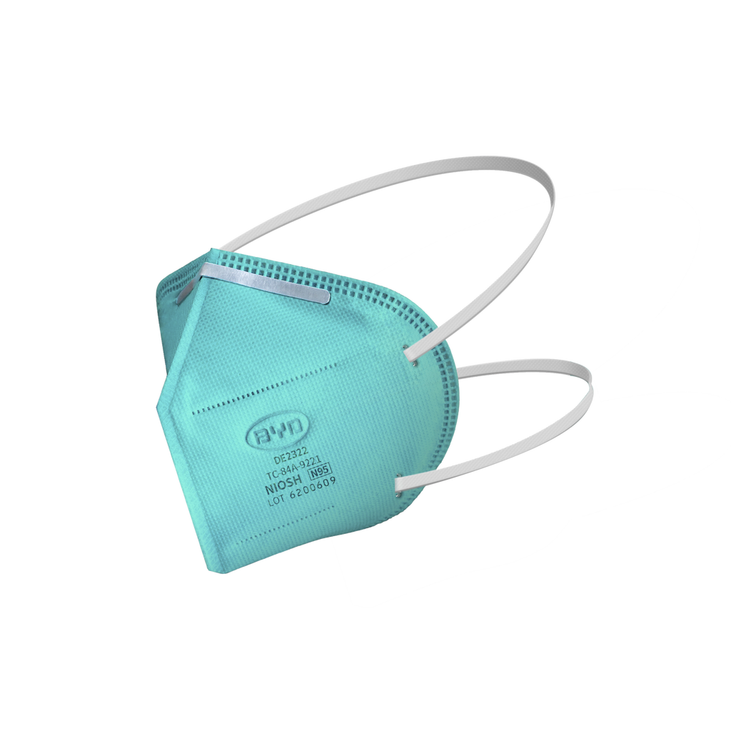 N95 Respirator| BYD Care | Hospital Grade Level 3 (1 box /20 masks)