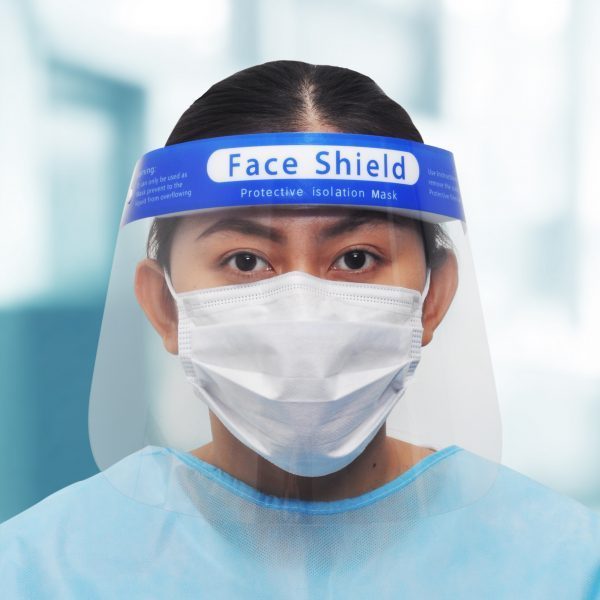 AusMed Health Medical Face Shield Anti-Fog: One Size Fits All | (10 Face Shields)