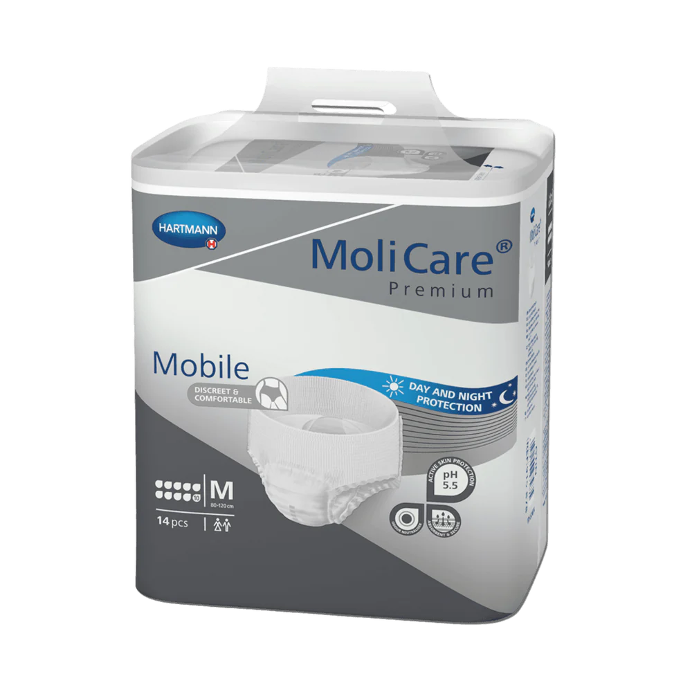 MoliCare Premium Mobile 10 Drops Medium (1Box/14pieces) Unisex