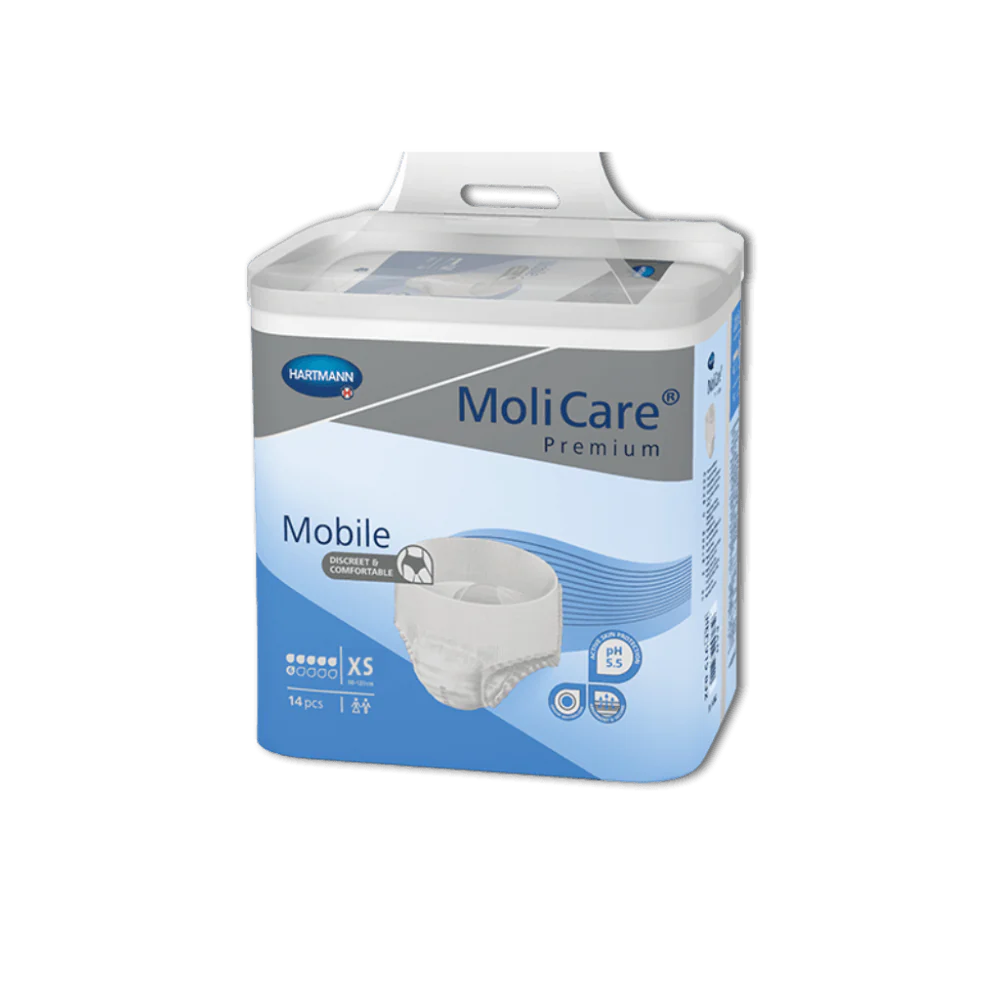 MoliCare Premium Mobile 6 Drops X-Small (1Box/14pieces) Unisex