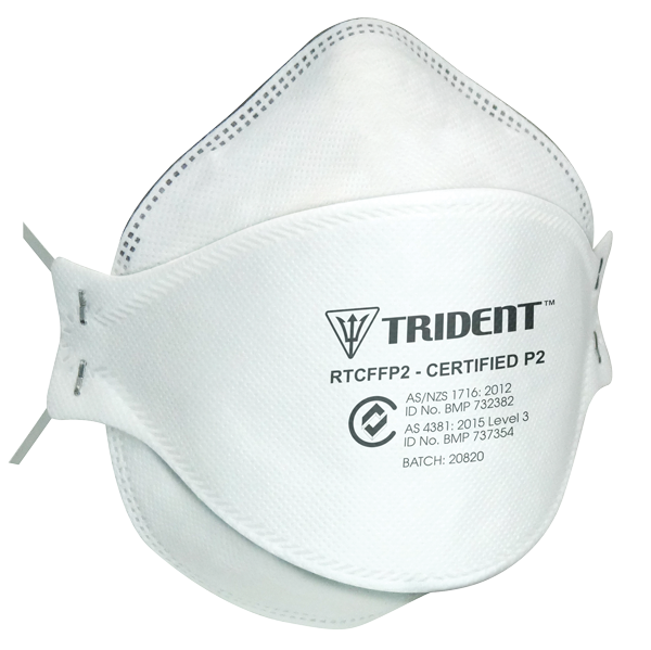 Trident® P2 Surgical Respirator | Level 3 Hospital Grade | No.1 Fit Tested Mask in an Independent Fit Test Study (1Box/20masks)