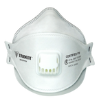Respirator | TRIDENT® Flat Fold | P2 Valved (1Box/20masks)