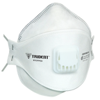 Respirator | TRIDENT® Flat Fold | P2 Valved (1Box/20masks)